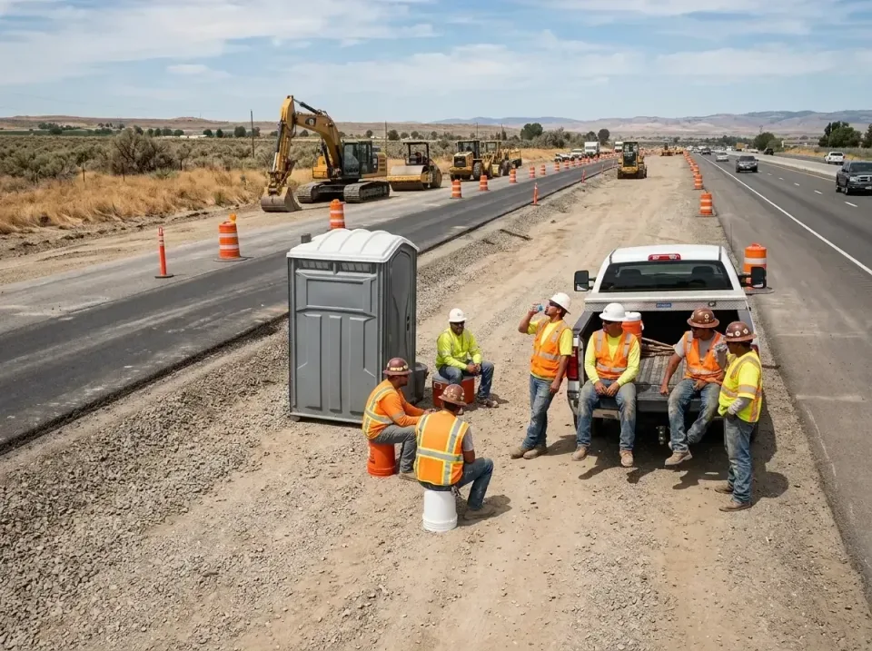 highway-road-construction-crew-007 — frequently asked questions, Porta Potty and Restroom Rentals in Cumberland Hill, RI
